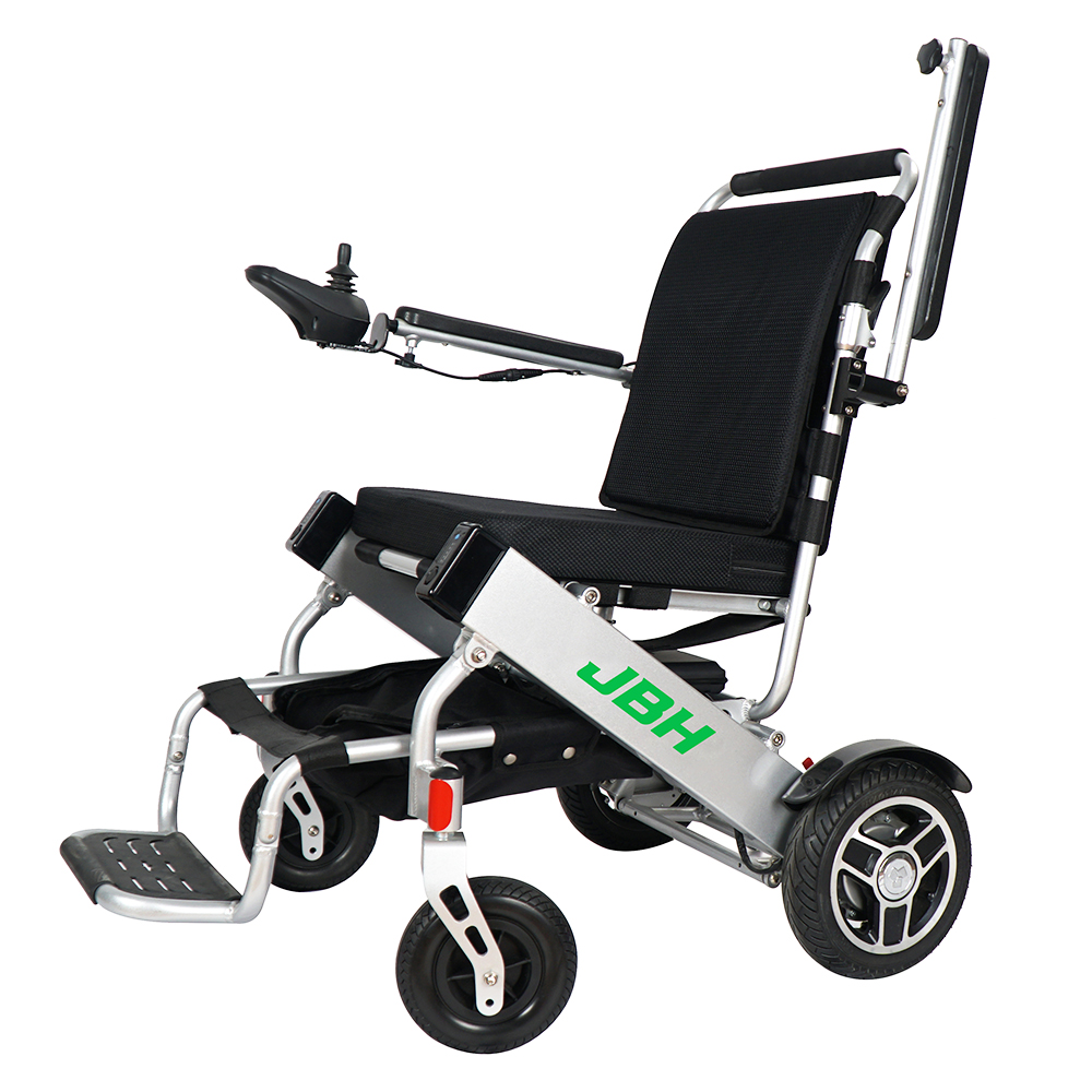 JBH voyage en fauteuil roulant électrique standard pliable JBH